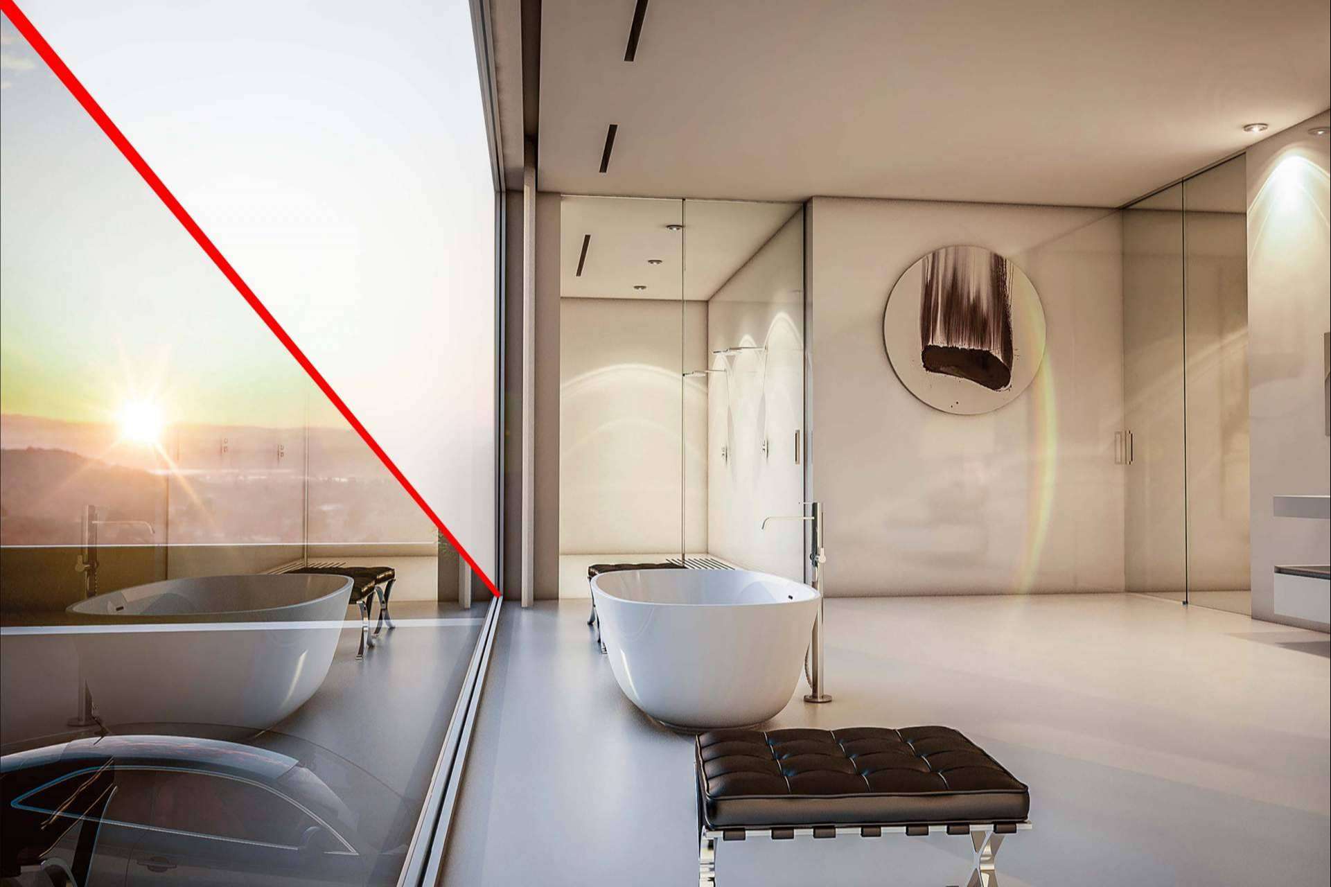 Las posibilidades del Smart Glass On-Off, el vidrio inteligente de Duriglass