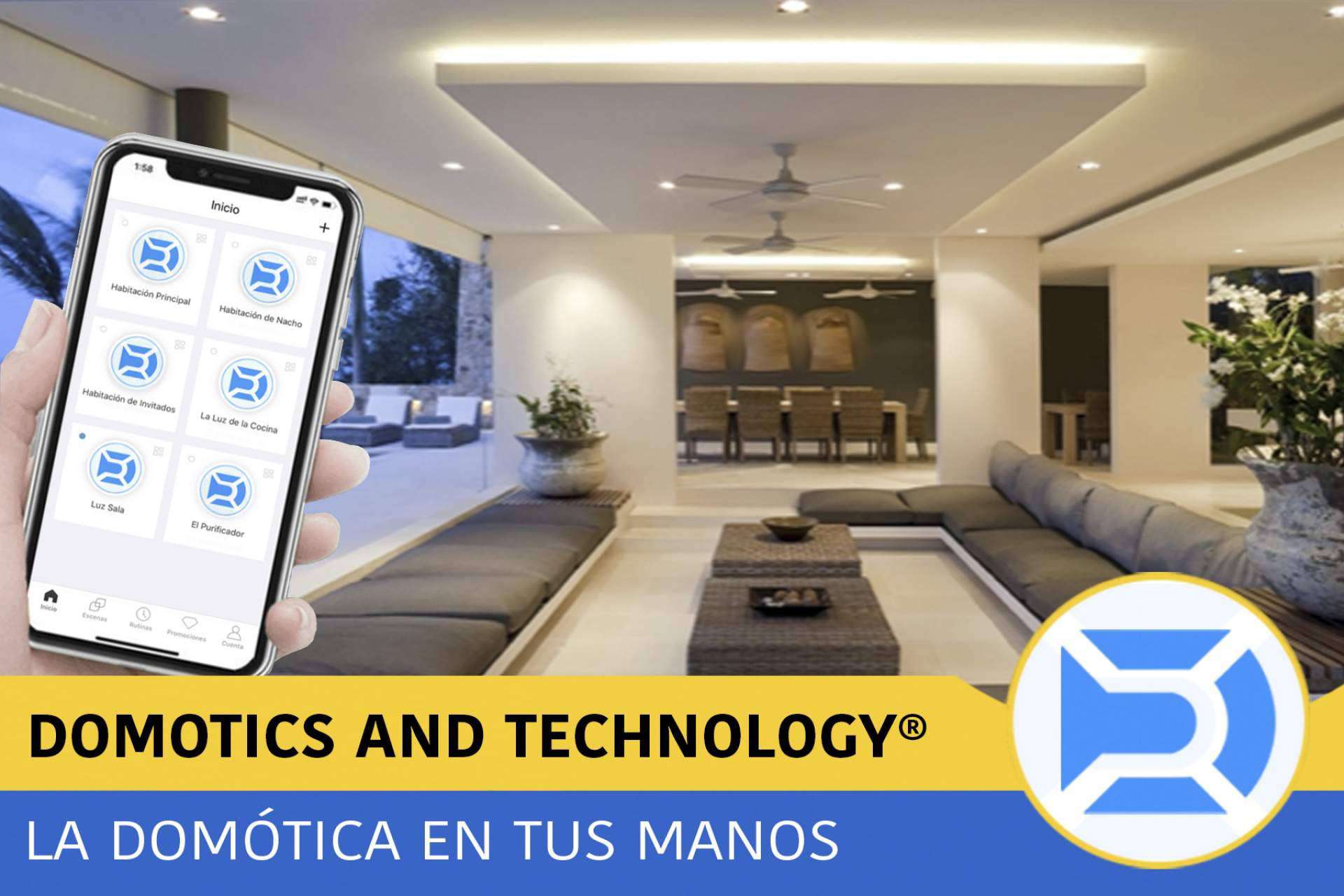 Domotics and Technology expone las ventajas de instalar sus packs domóticos