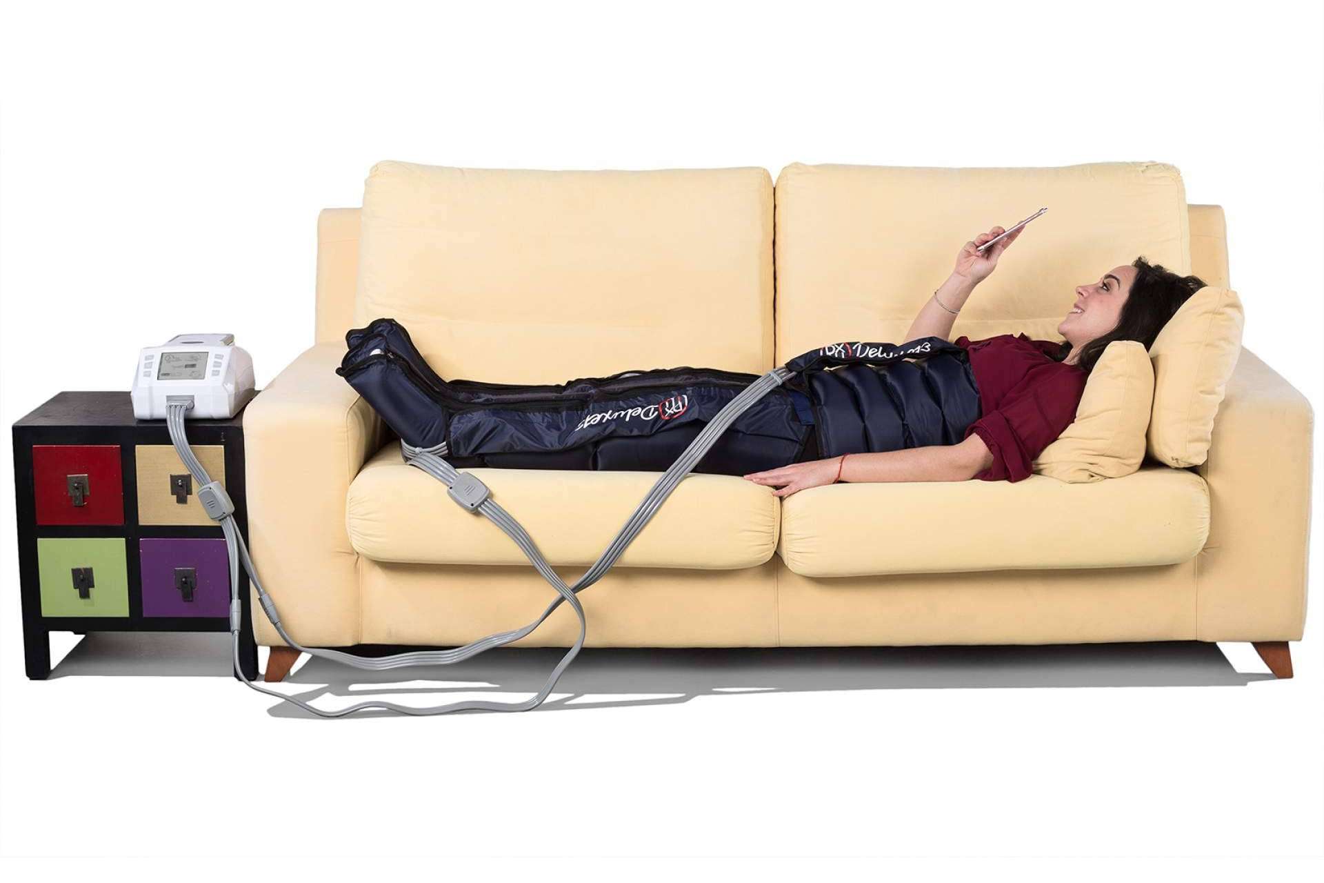DXIII Deluxe13 dispone de máquinas de última tecnología para la presoterapia