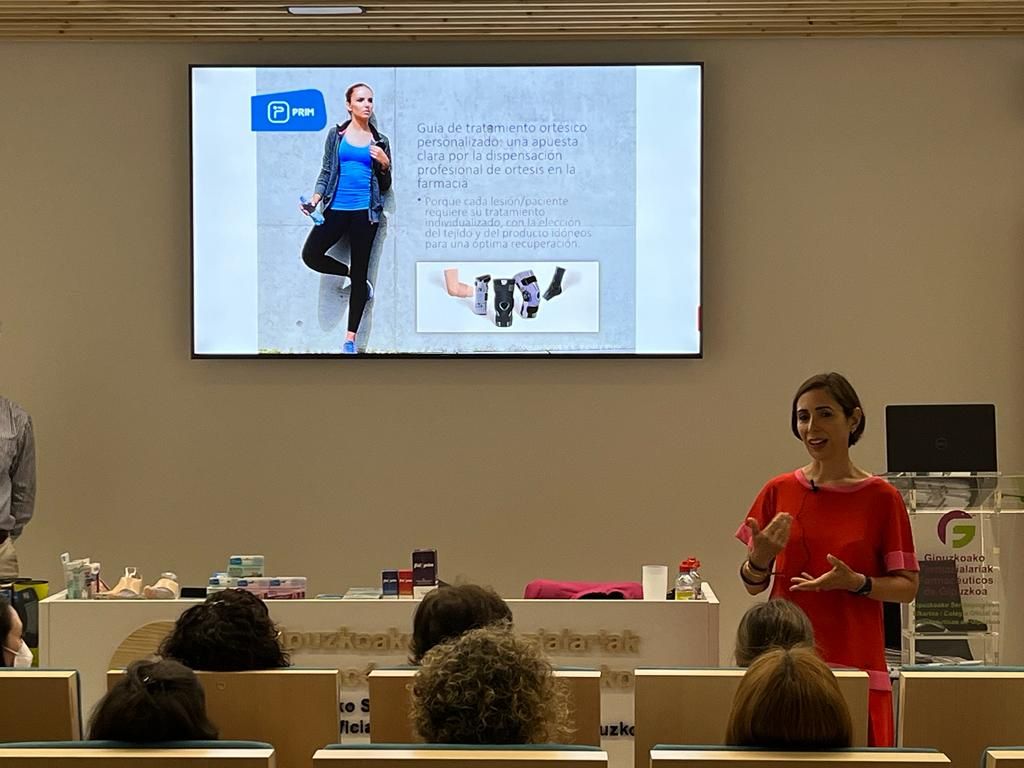 Farmacéuticos de Gipuzkoa se forman en ortopedia de adaptación para patologías de rodilla, tobillo y pie