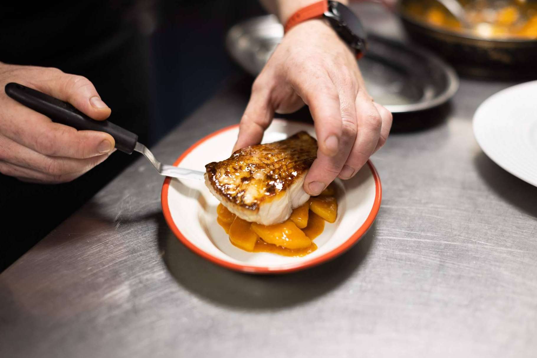 Una carta vanguardista de la cocina gallega con Solleiros