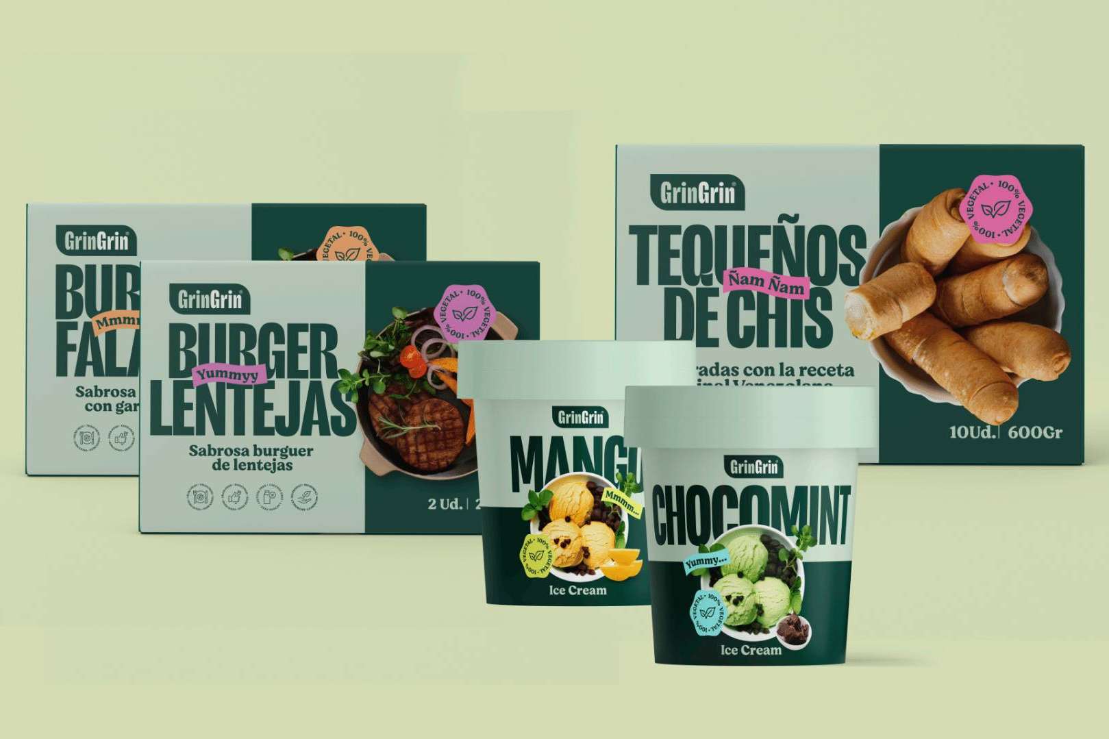 La transformación de GrinGrin Foods a través del rebranding