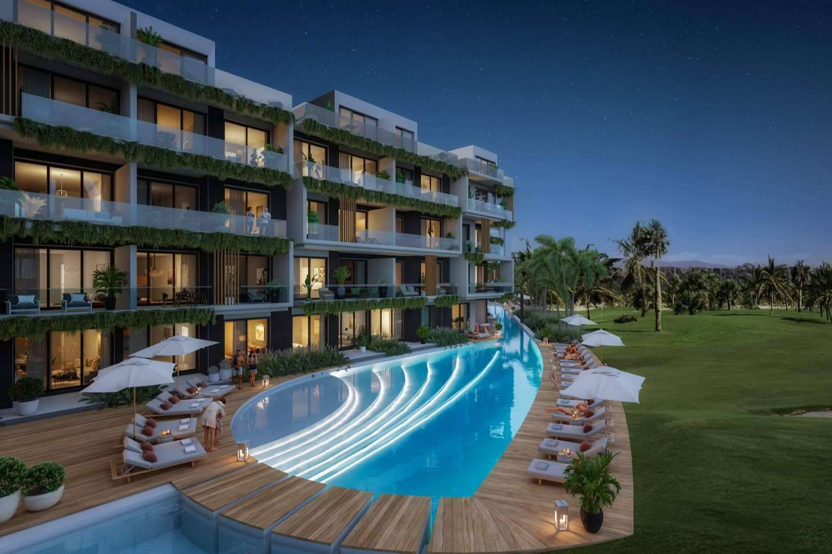 Venta de apartamentos en construcción en Punta Cana