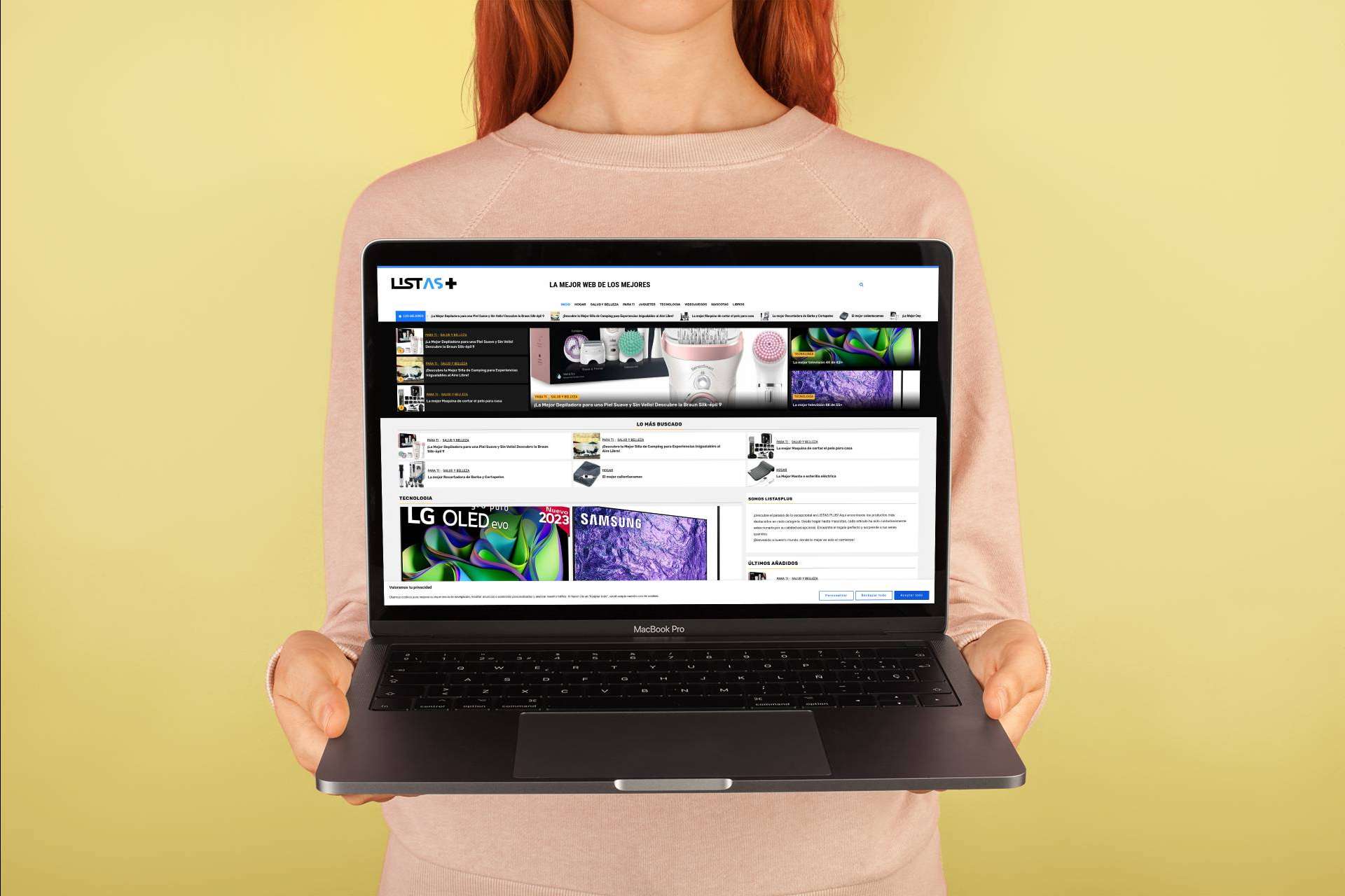 ListasPlus es una web que permite encontrar algunos de los mejores productos del mercado