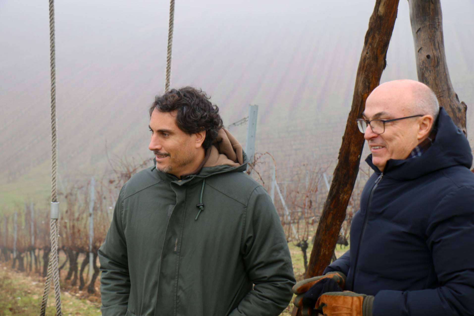 Fran Ramírez, el reconocido sumiller, visita El Bierzo con Gancedo