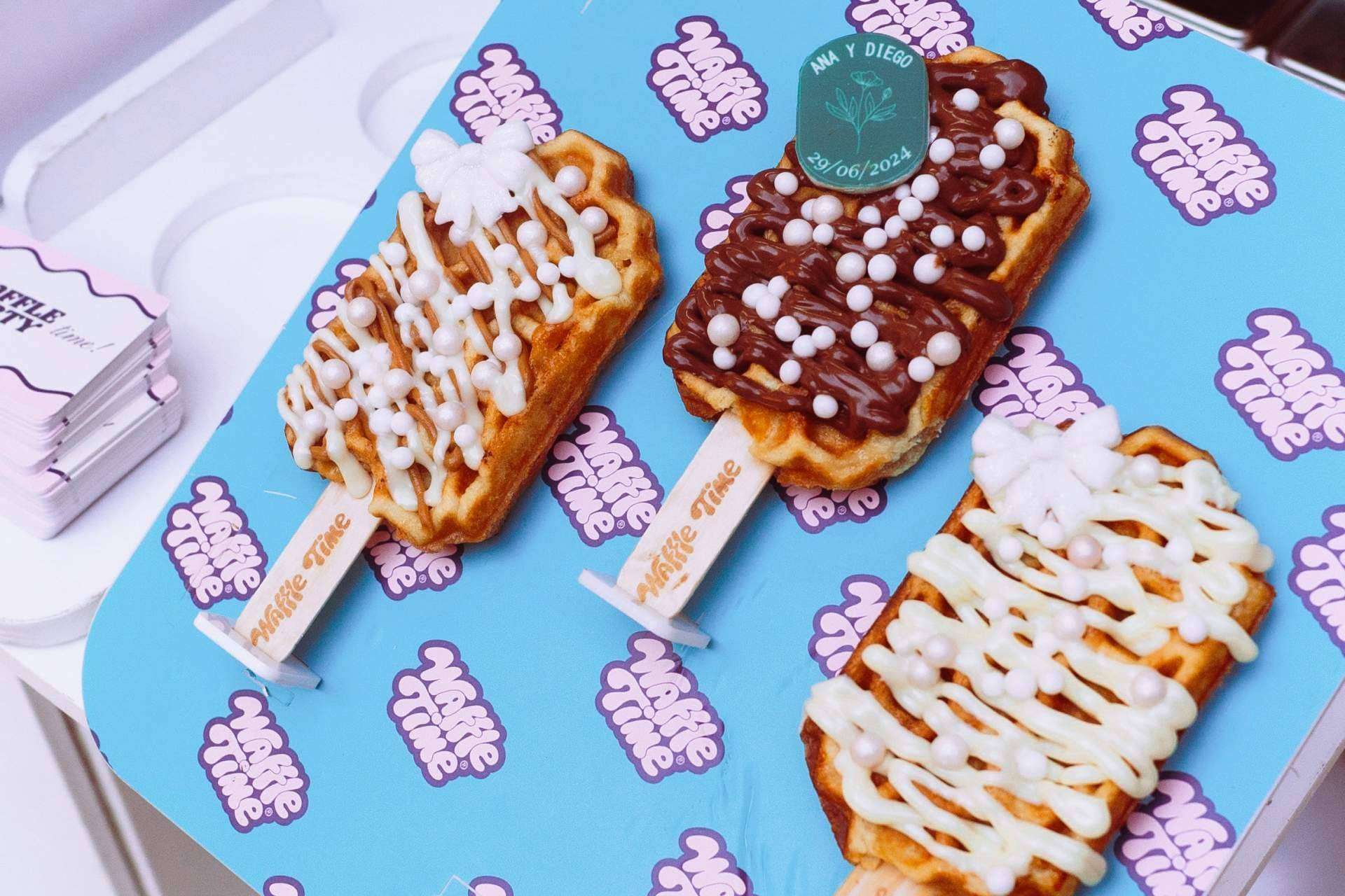 Waffle Time, la experiencia dulce que triunfa en bodas y eventos