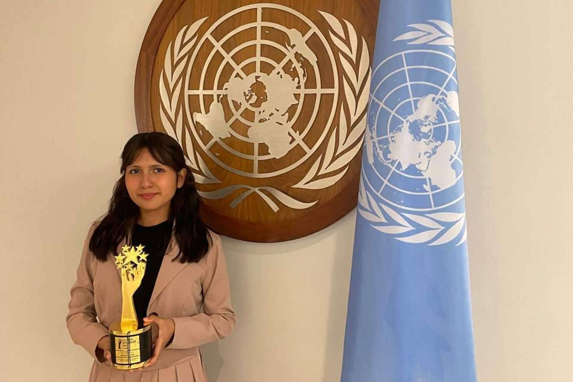 Liderazgo latino; Ángela Olazarán gana el Global Student Prize 2024 en el mes de la Herencia Hispana