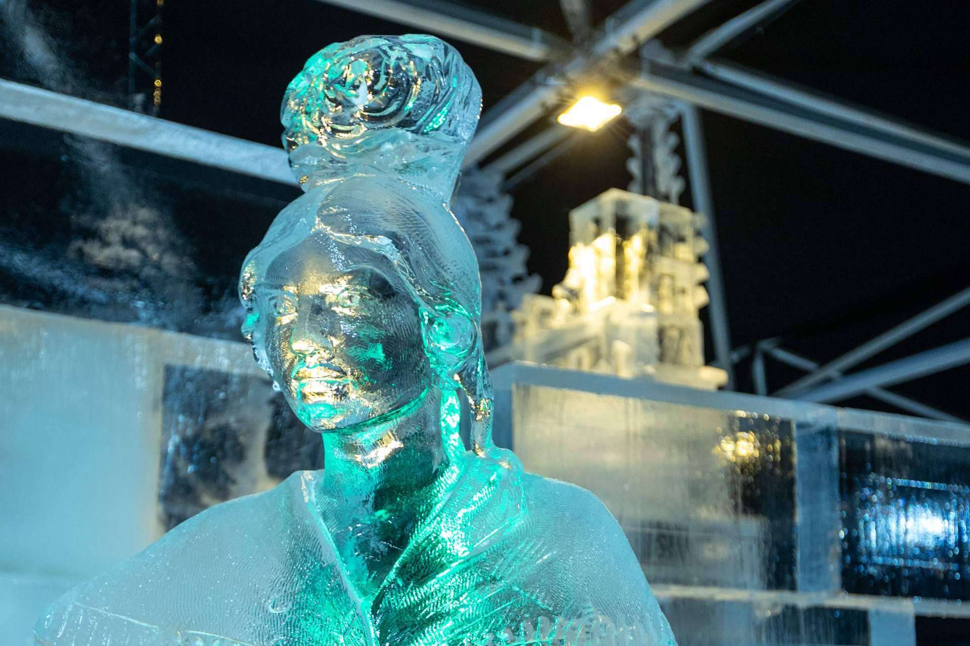 Helarte abre su exposición de esculturas de hielo el 16 de noviembre
