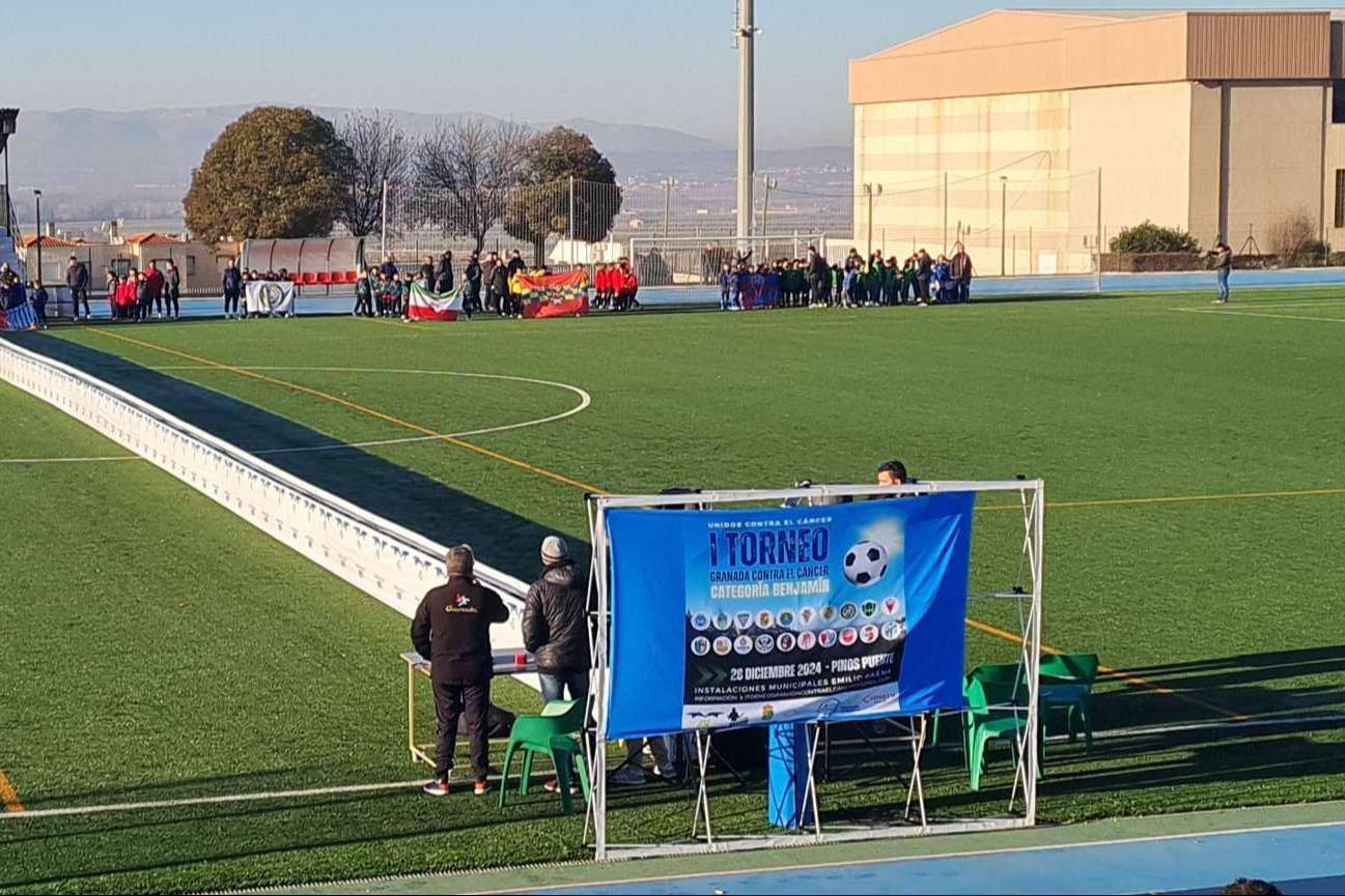 Éxito rotundo del I Torneo de Fútbol Benjamín Granada Contra el Cáncer celebrado en Pinos Puente