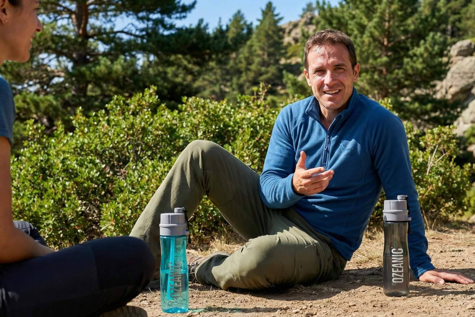 La calidad del agua es diferente en viajes, montaña y ciudad
