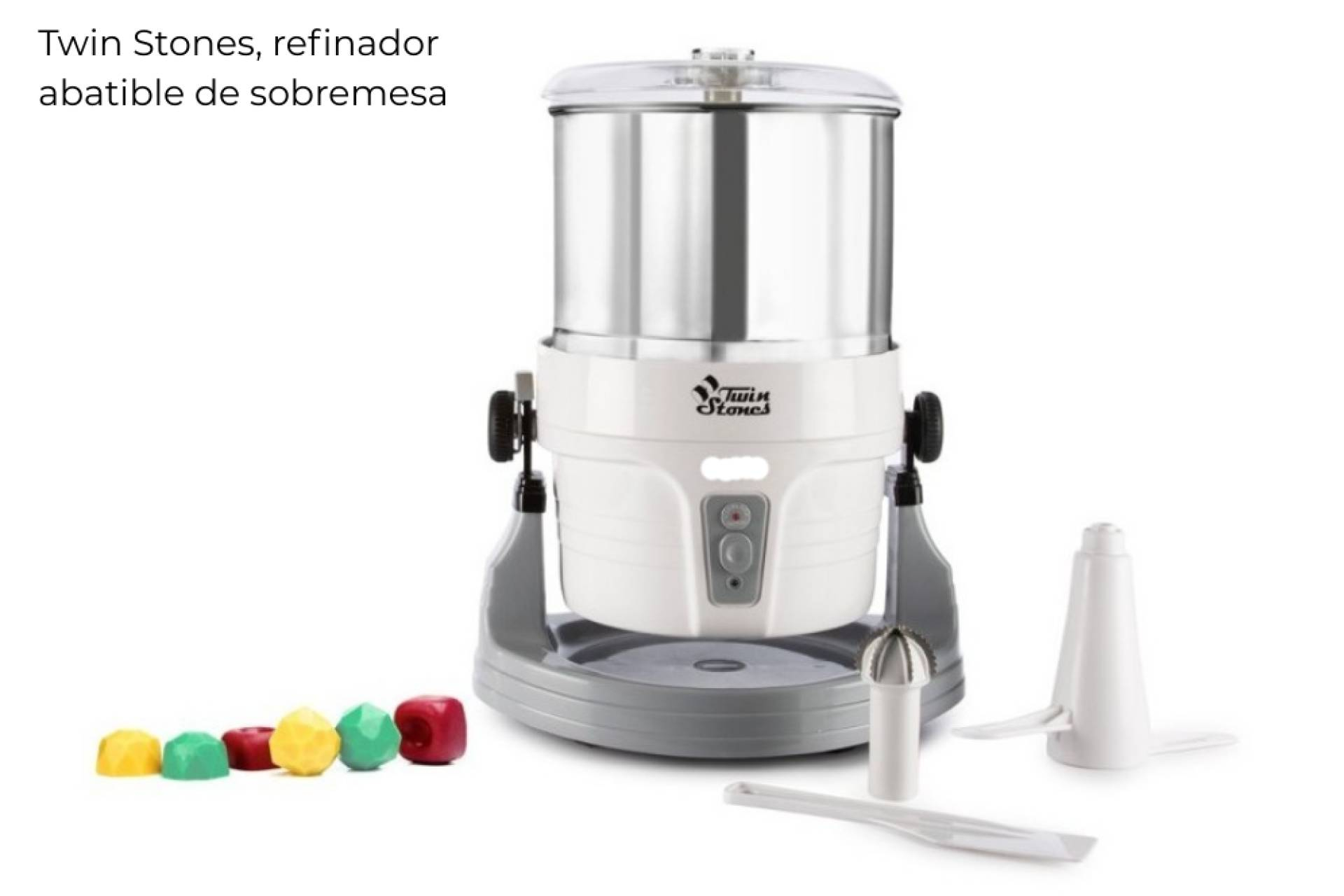 Chocolate, giandujas y cremas artesanales, así trabaja el refinador Twin Stones
