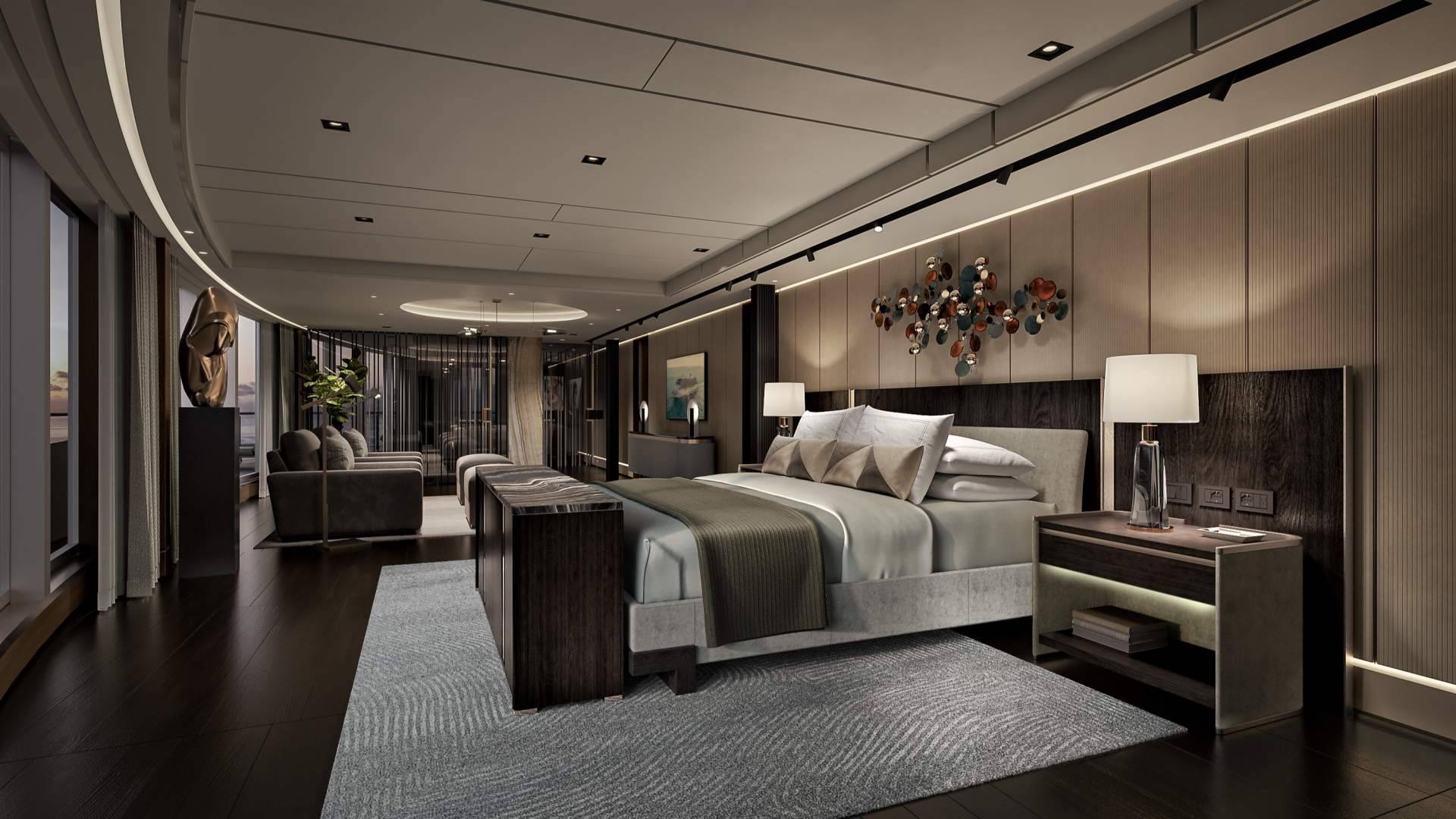 Barcelona, puerto inaugural uno de los barcos más lujoso del mundo, el Seven Seas Prestige™