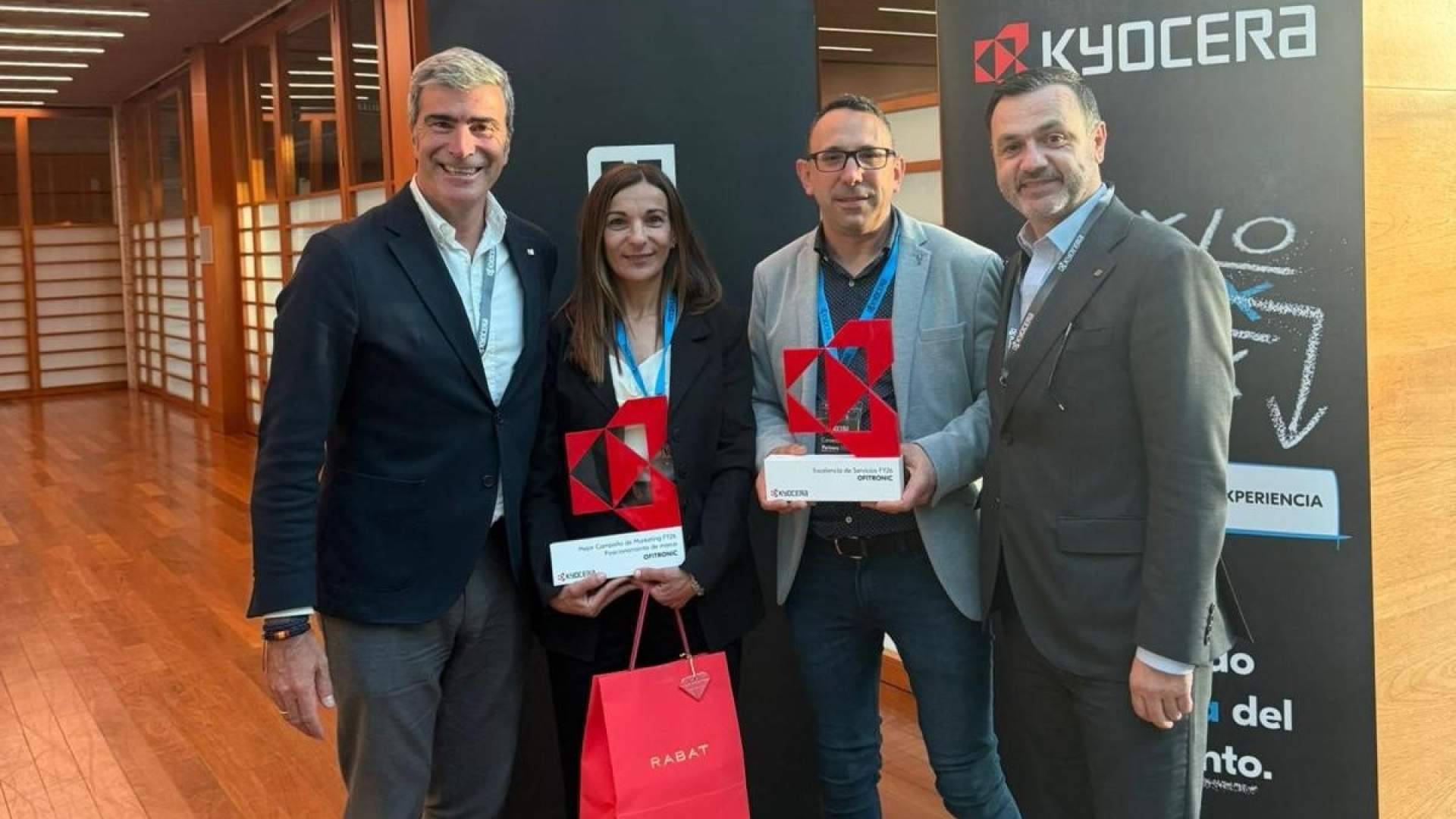 Kyocera Document Solutions España premia a Ofitronic en su Convención de Partners 2026